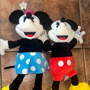 Mickey and Minnie Mouse Scentsy plush buddy